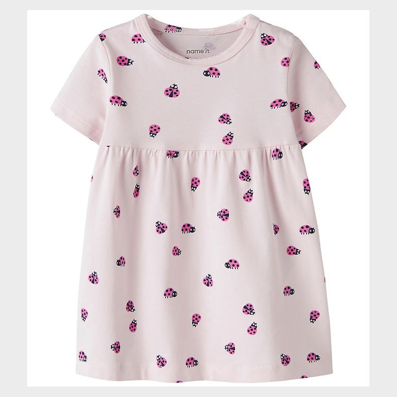 Name It Kjole - NbfVandora - Cradle Pink/Ladybug
