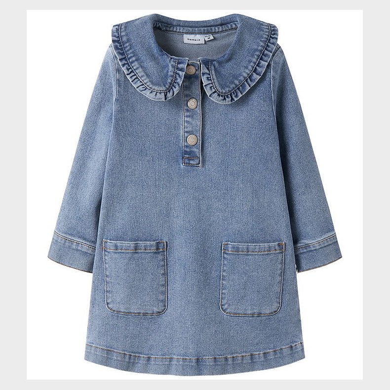 Name It Kjole - NmfGia - Medium Blue Denim