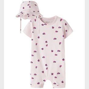 Name It Sommerdragt - NbfVandora - Cradle Pink/Ladybug