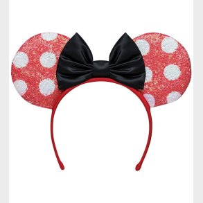Disguise Udkl�dning - H�rb�nd - Red With White Dot Minnie Ears