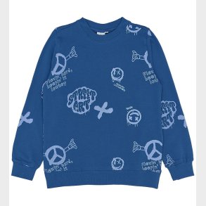 The New Bluse - TnSpencer - True Blue AOP