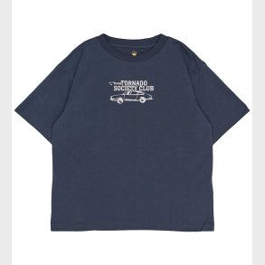 The New T-shirt - TnSigvard - Navy Blazer m. Bil