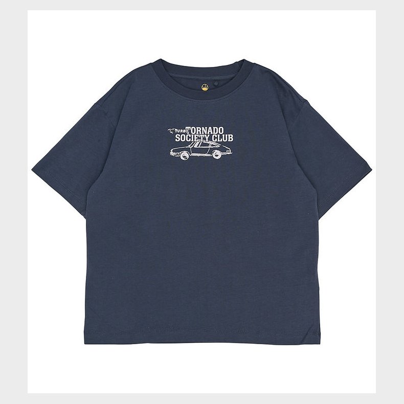 The New T-shirt - TnSigvard - Navy Blazer m. Bil