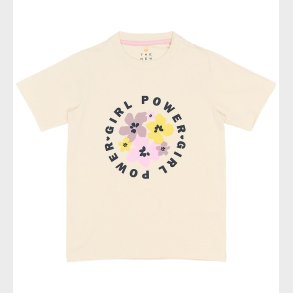 The New T-shirt - TnSamara - Gardenia m. Blomster