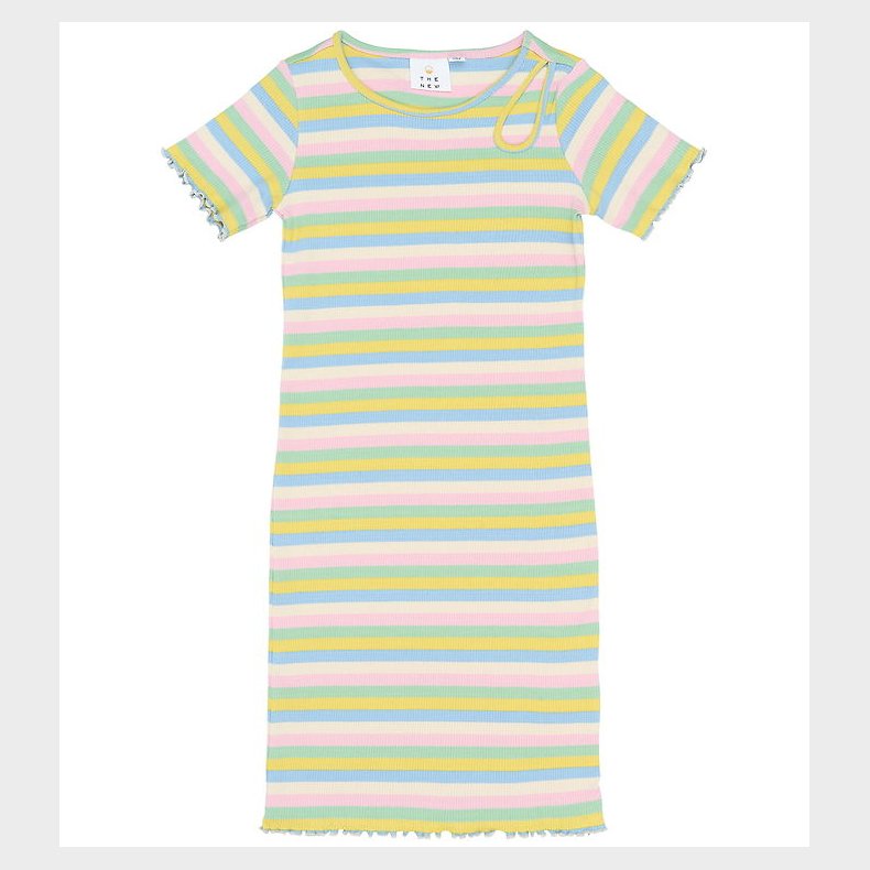 The New Kjole - Rib - TnStella - Multi Striped