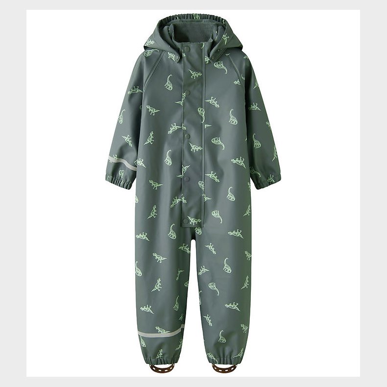 Name It Regnt�j - NmmDry10 - Balsam Green/DINO