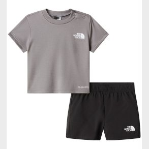 The North Face Shortss�t - Baby - Smoked Pearl/TNF Black