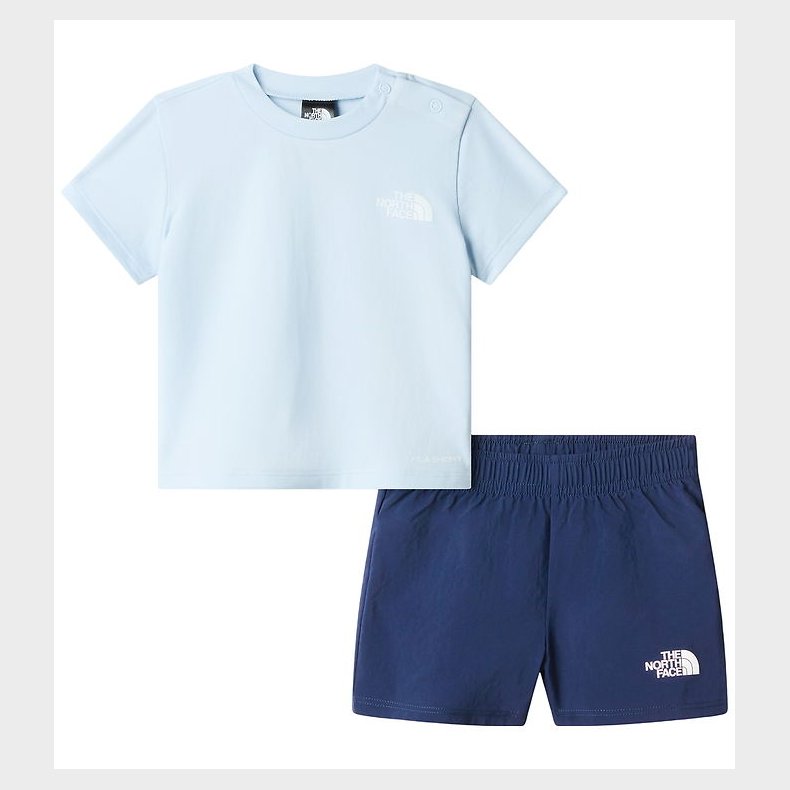 The North Face Shortss�t - Baby - Polar Haze/Summit Navy