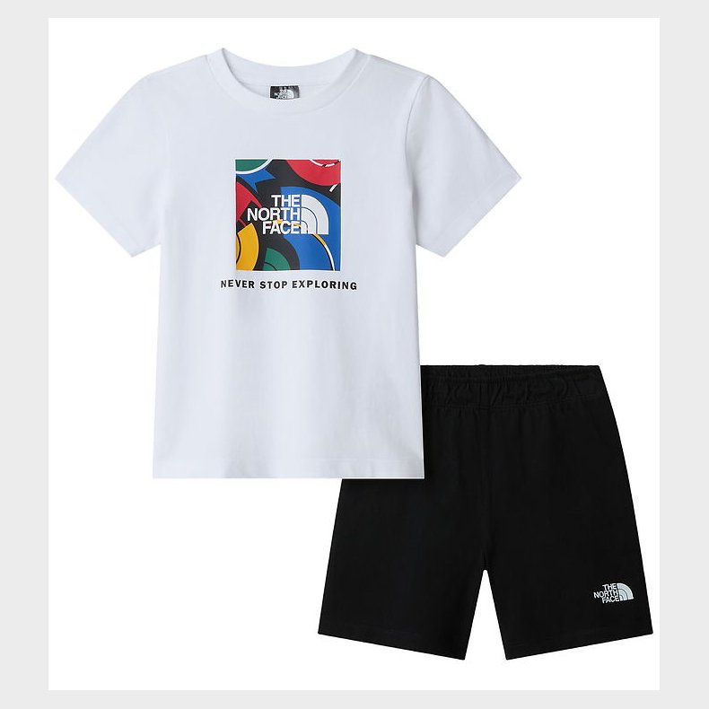 The North Face shortss�t - Play Set - TNF Wht/TNF Blk