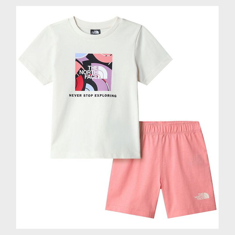 The North Face Shortss�t - Play Set - White Dune/Cora