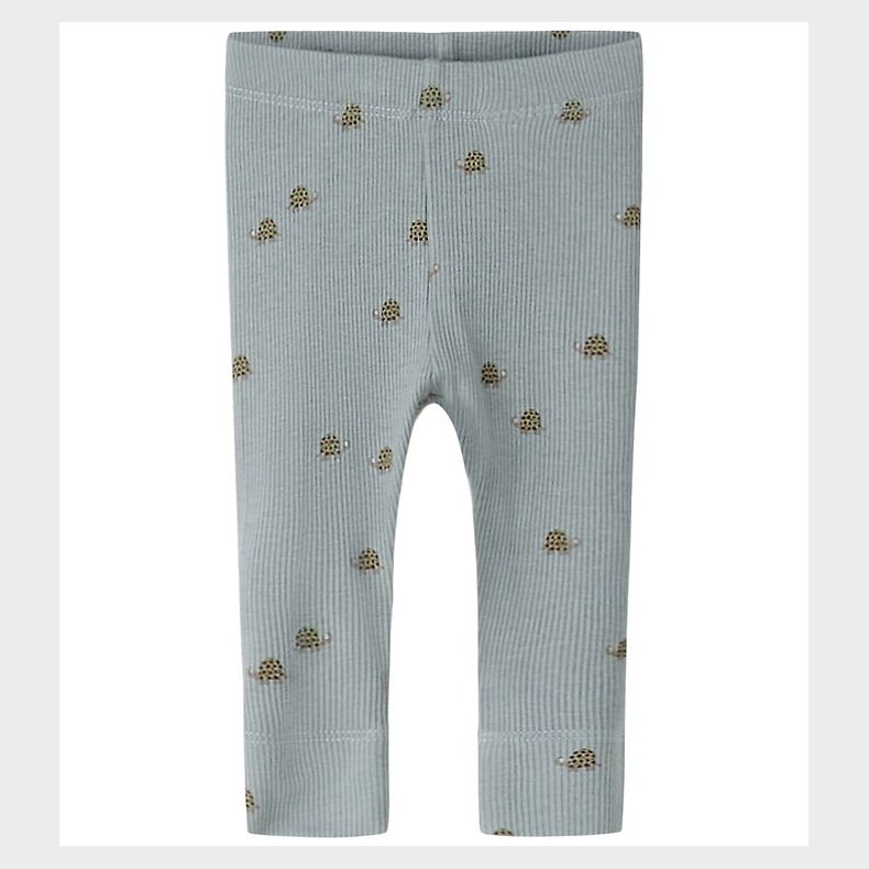 Name It Leggins - NbmRasilan - Rib - Pearl Blue