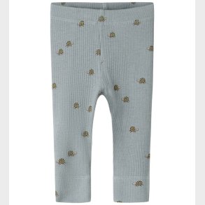 Name It Leggins - NbmRasilan - Rib - Pearl Blue