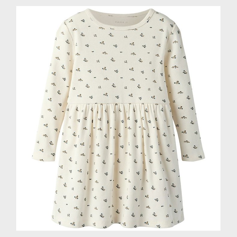 Name It Kjole - NmfPolinnes - Cloud Dancer