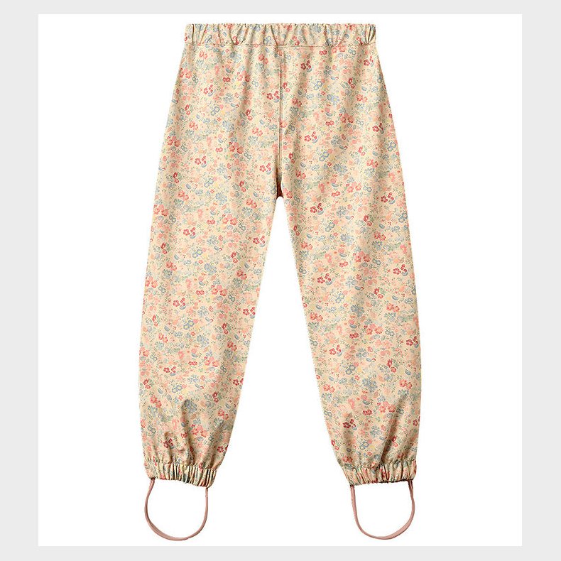 Wheat Regnbukser - PU - Olo - Flowers and Seashells