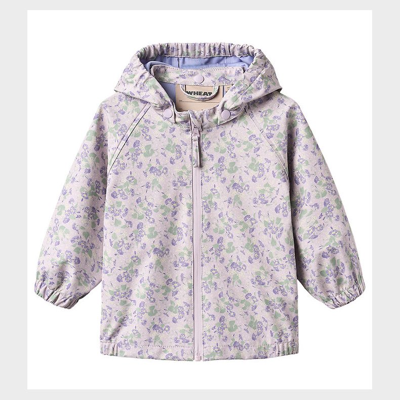 Wheat Regnjakke - PU - Chardy - Lilac Petunias