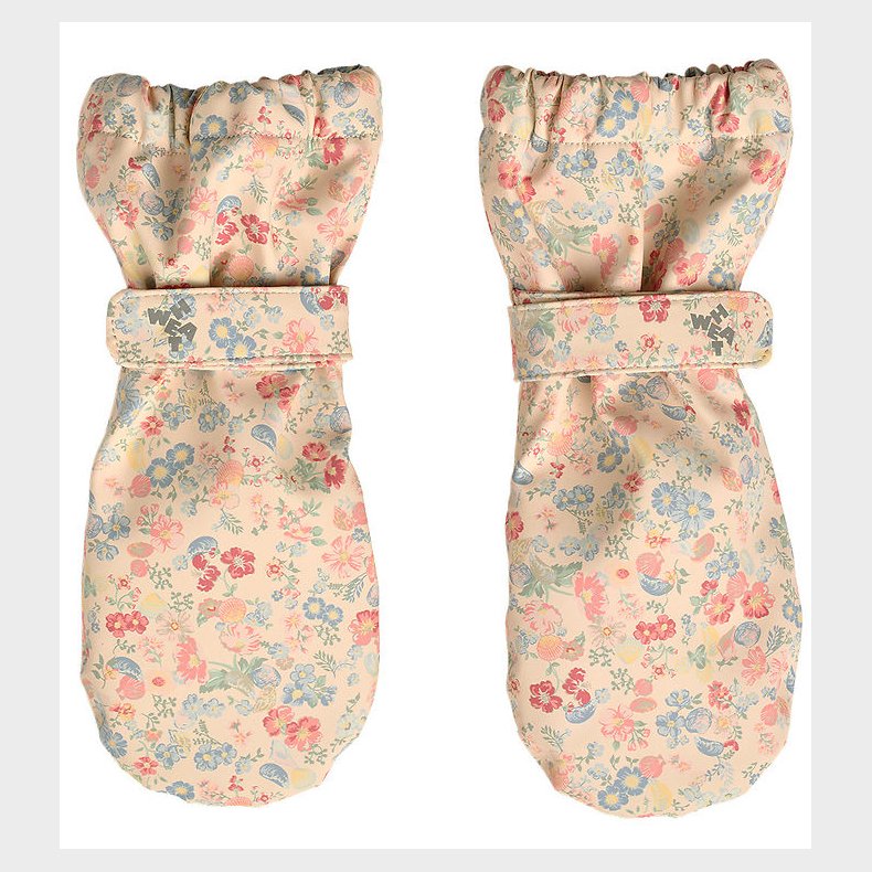 Wheat Luffer m. Fleece - PU - Rily - Flowers And Seashells