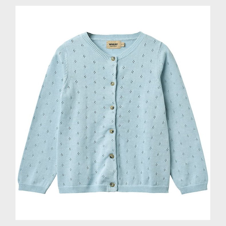 Wheat Cardigan - Strik - Summer Sky