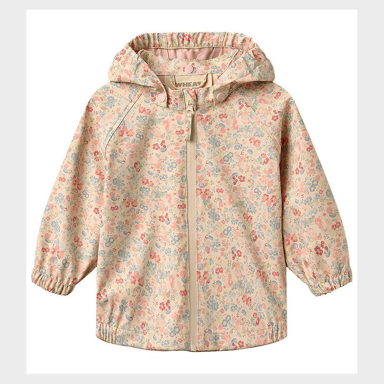 Wheat Regnjakke - PU - Chardy - Flowers And Seashells