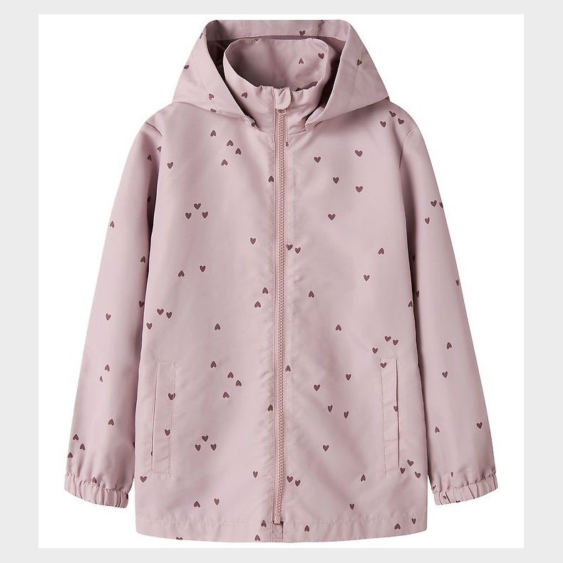 Name it Jakke - NkfMaxi - Keepsake Lilax/2 Small Hearts