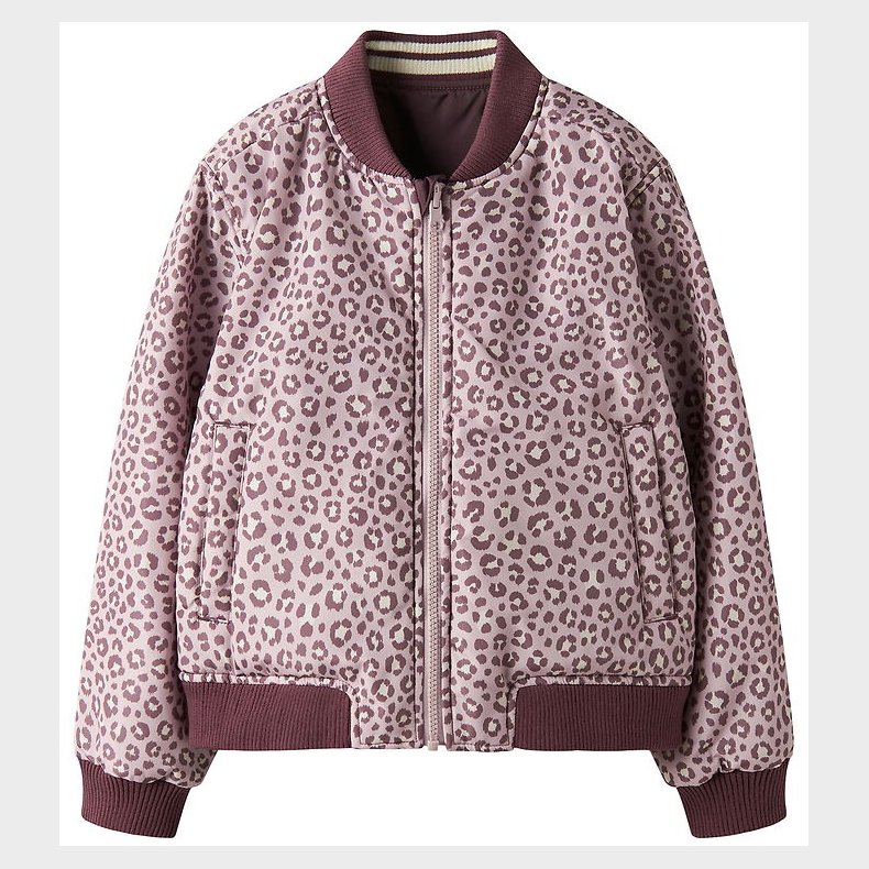 Name it Bomberjakke - NkfMariska - Plum Wine