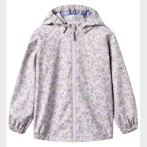 Wheat Regnjakke - PU - Chardy - Lilac Petunias