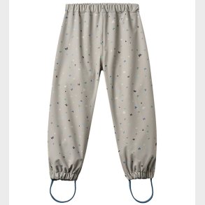 Wheat Regnbukser - PU - Olo - Light Flint Letters