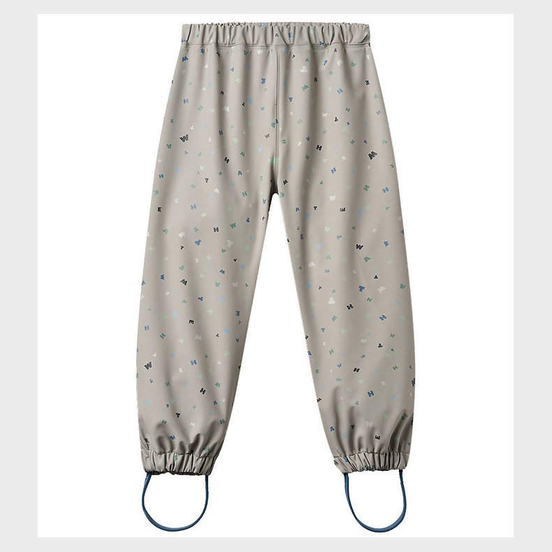 Wheat Regnbukser - PU - Olo - Light Flint Letters