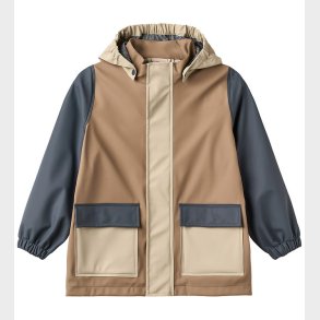 Wheat Regnjakke - PU - Otu - White Pepper