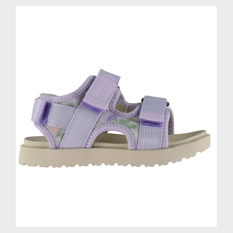 Wheat Sandaler - Sandal Mandy - Purple Light Petunias