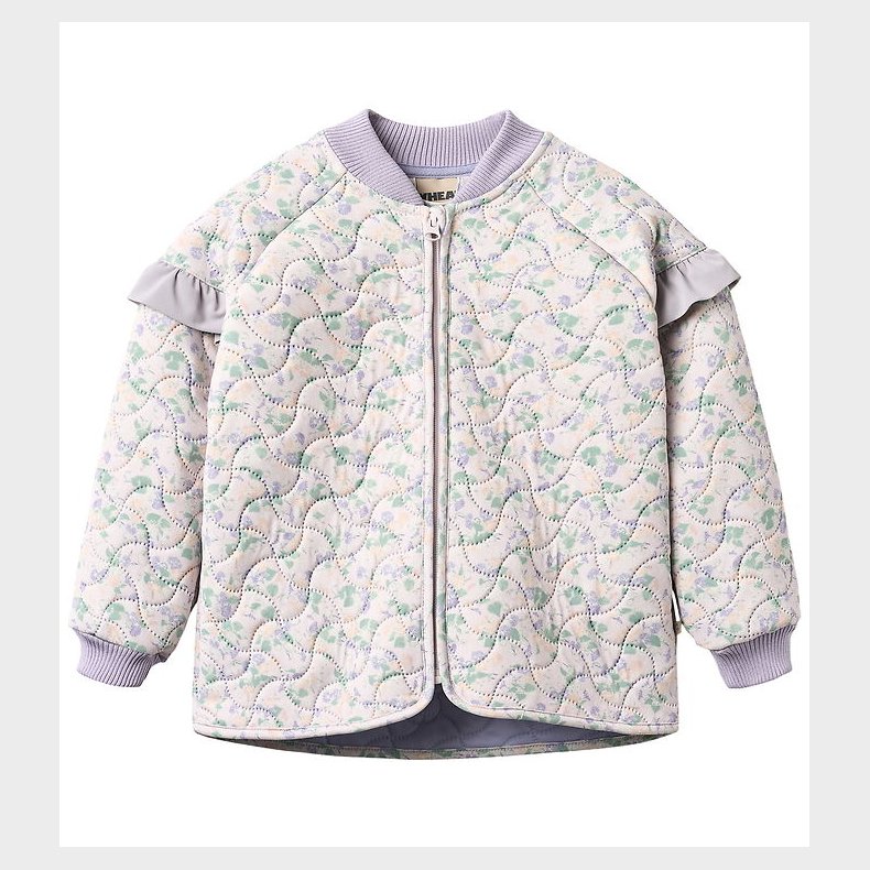 Wheat Termojakke - Stjerna - Purple Lights Petunias