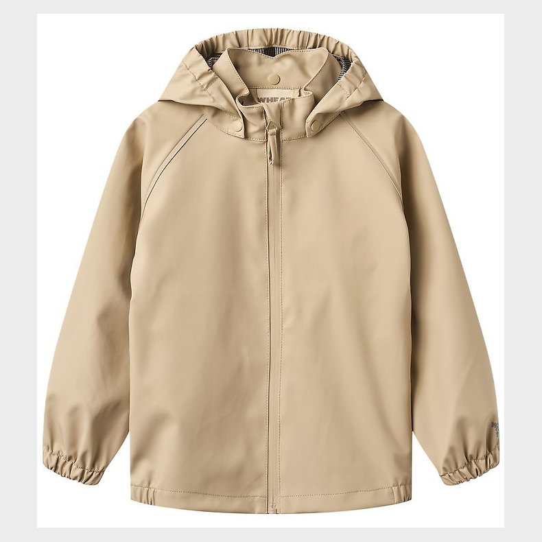 Wheat Regnjakke - PU - Chardy - White Pepper