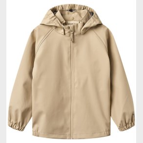 Wheat Regnjakke - PU - Chardy - White Pepper