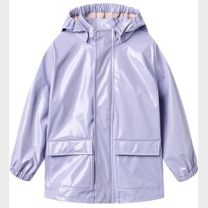 Wheat Regnjakke - PU - Ollo - Lilac Cosmic Sky