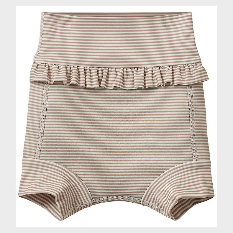 Sofie Schnoor Blebadebukser - BethKB - UV50+ - Warm Stone Stripe