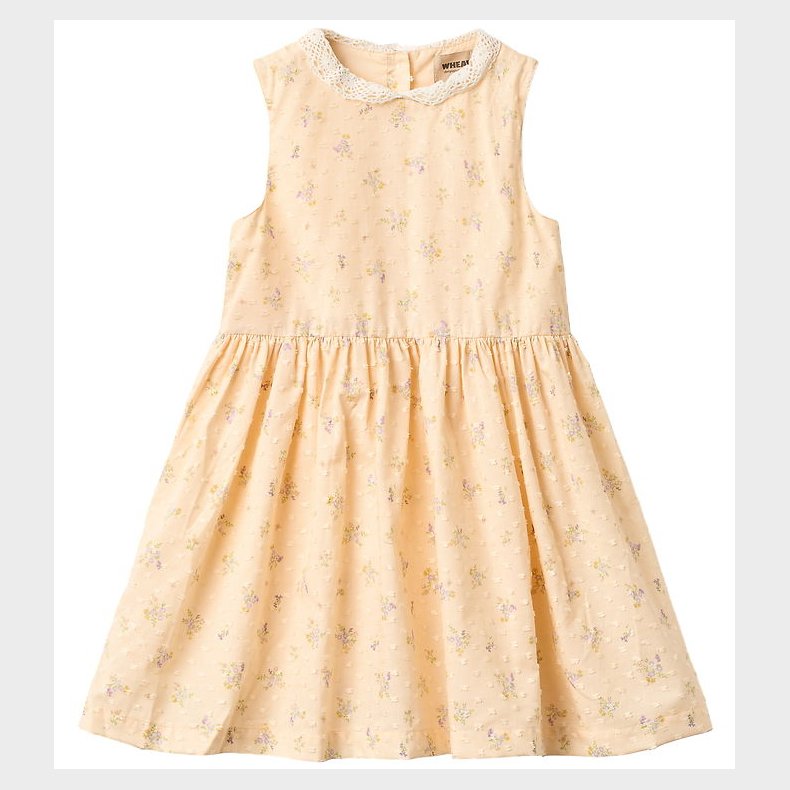 Wheat Kjole - Elma - Barely Apricot Flowers