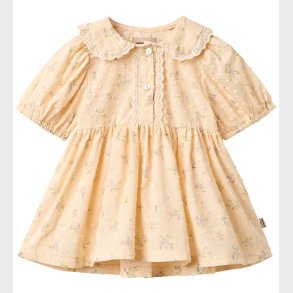 Wheat Kjole - Adele - Barely Apricot Flowers