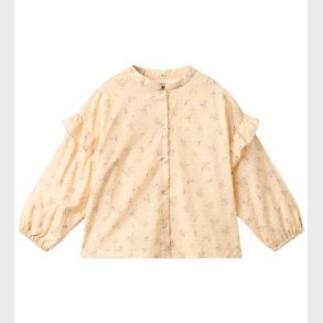 Wheat Skjorte - Gerda - Barely Apricot Flowers