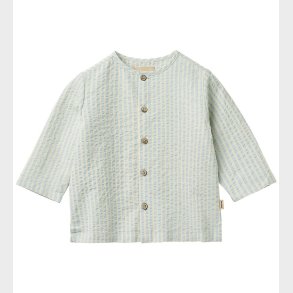 Wheat Skjorte - Musselin - Shelby - Summer Sky Stripe