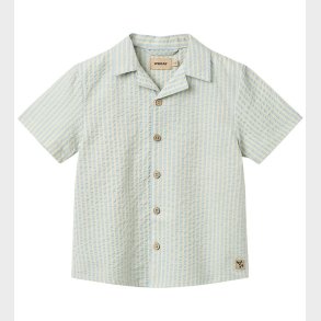 Wheat Skjorte - Musselin - Anker - Summer Sky Stripe