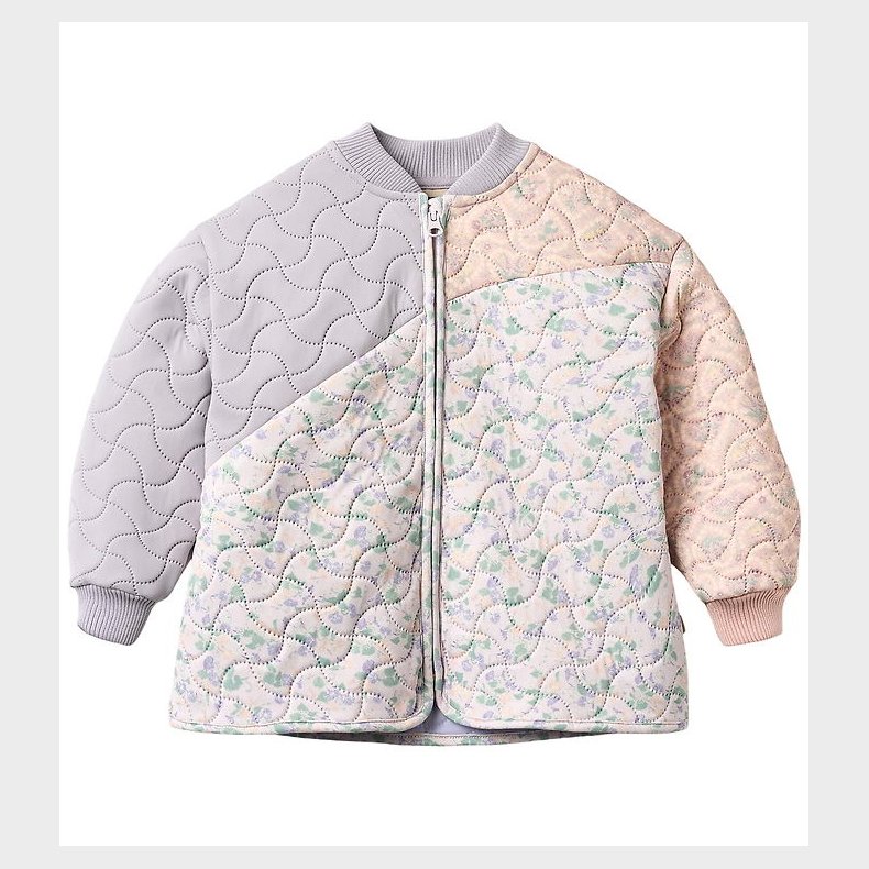 Wheat Termojakke - Helmao - Purple Light Petunias