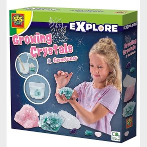 SES Creative V�kstkrystaller & Smykkesten - DIY - Explore