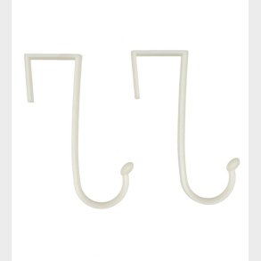 3 Sprouts Kroge Til Vgophng m. Lommer - 2 stk - Hvid