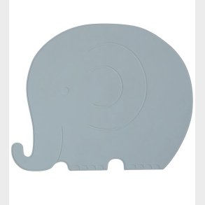 OYOY Dkkeserviet - Henry Elefant - Stvet Bl
