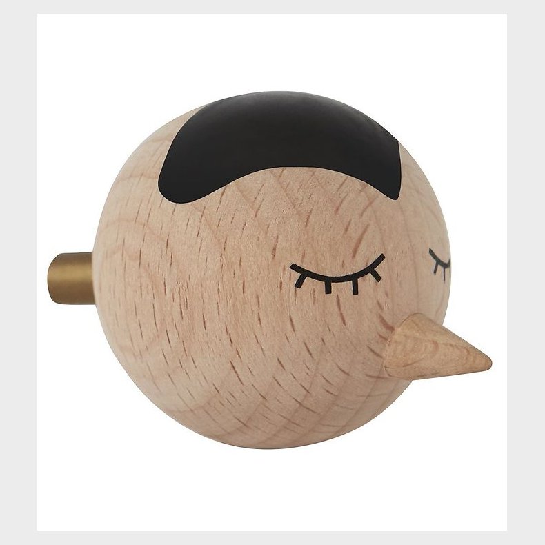 OYOY Knage - 4x4x4 cm - Mini - Penguin - Natur