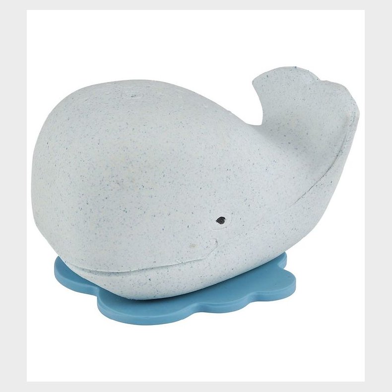 Hevea Badelegetj - Naturgummi - Hval - Blizzard Blue