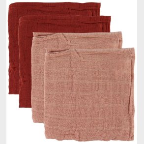 Pippi Stofbleer - 4-pak - 65x65 - Misty Rose