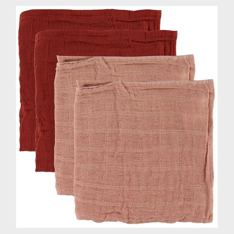 Pippi Stofbleer - 4-pak - 65x65 - Misty Rose