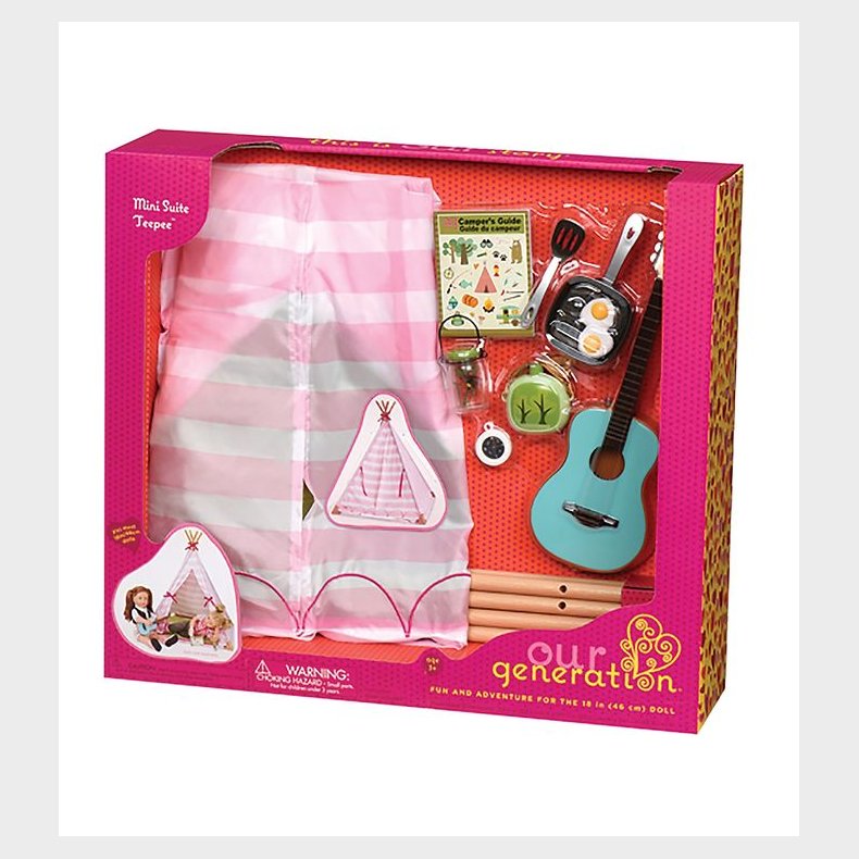 Our Generation Dukketilbeh�r - Mini Tipi m. Tilbeh�r