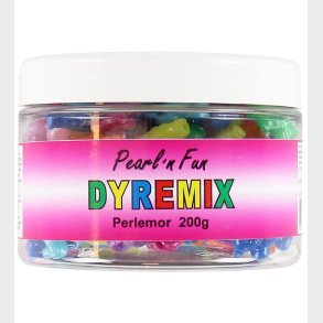 Pearl'n Fun Perler - Dyr - 200 gram - Perlemor
