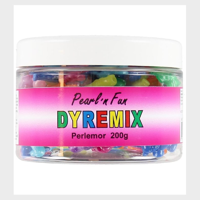 Pearl'n Fun Perler - Dyr - 200 gram - Perlemor